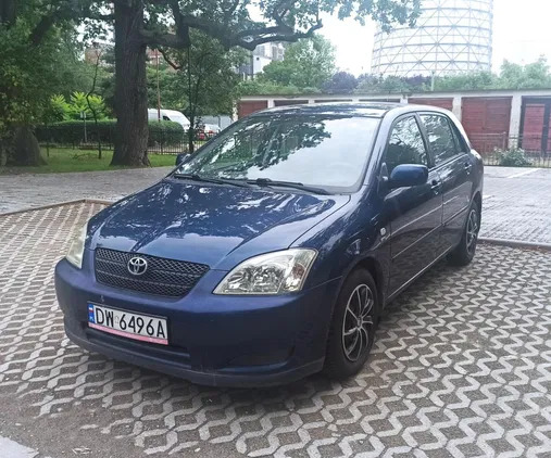 toyota dolnośląskie Toyota Corolla cena 4800 przebieg: 306515, rok produkcji 2002 z Siechnice